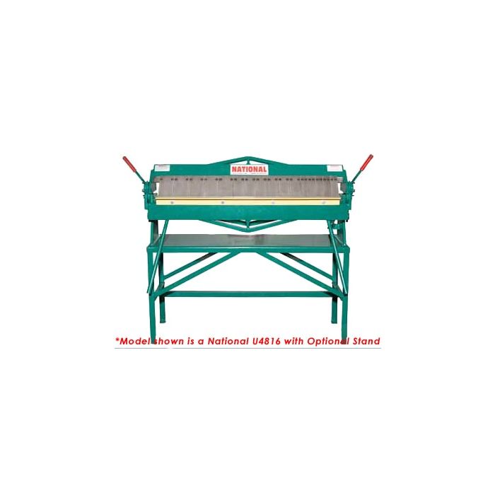 National 4 Ft. x 16 Ga. Box & Pan Brake - U4816 - Brightsteel